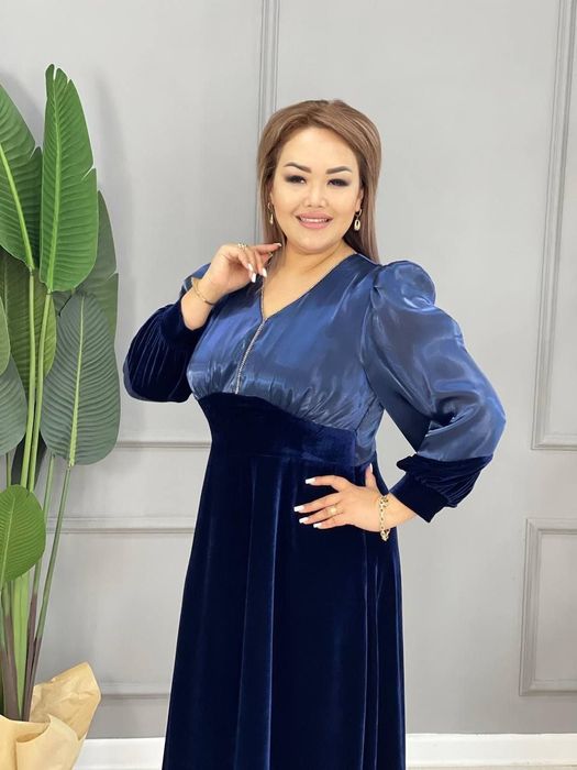 Платье из турецкого велюра