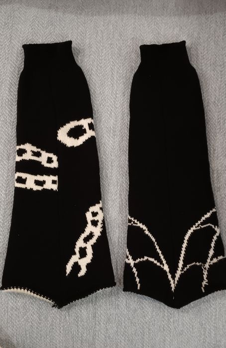 Гетры модные черные женские