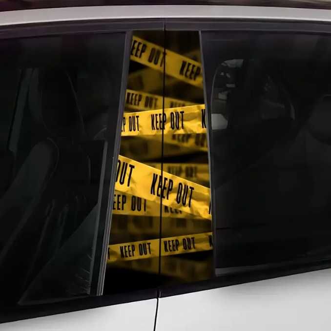 Винил за B-колони "Keep out / No entry"