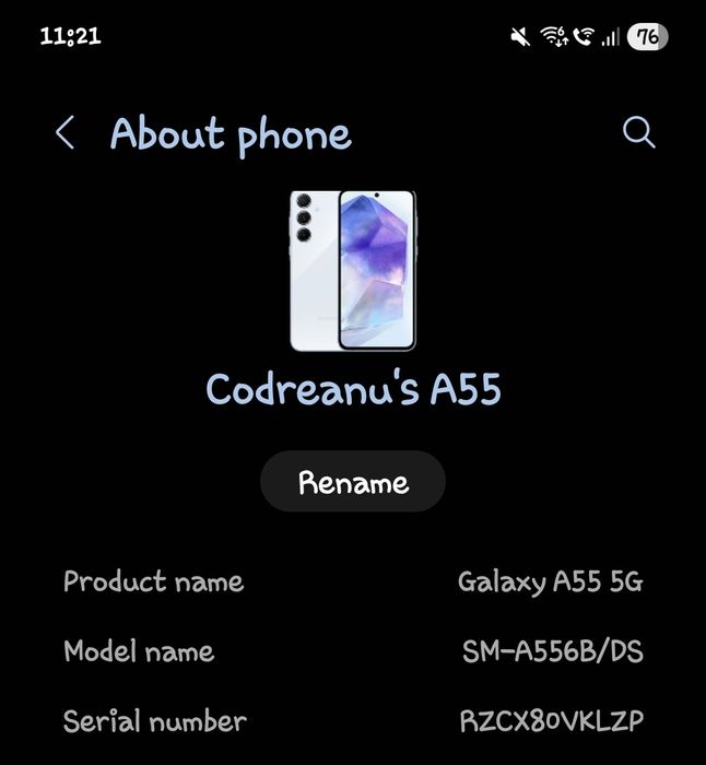 Vand/schimb Samsung a55 5g