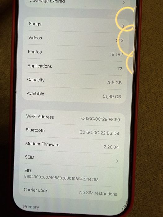 Iphone 16 pro max 256