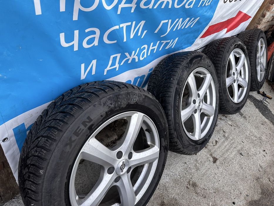 17 5х112 джанти със зимни гуми