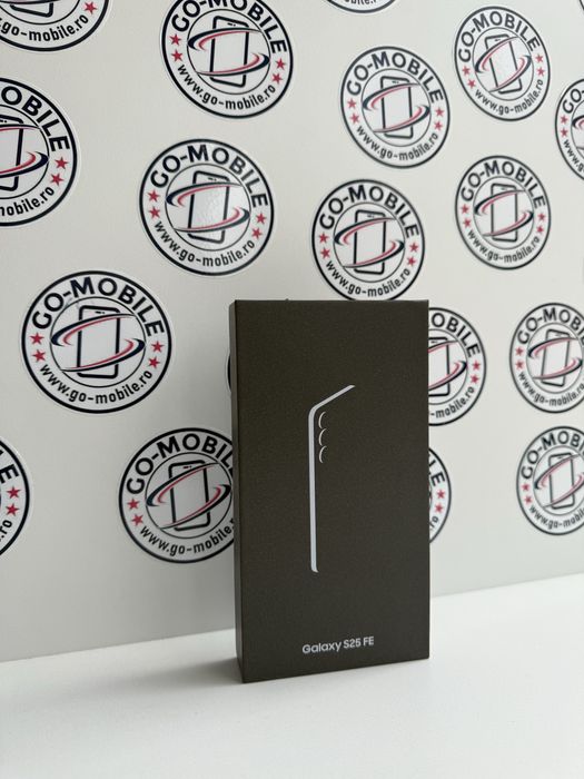 Samsung Galaxy S25 FE - 128GB - Negru - Nou - Desigilat - Garantie