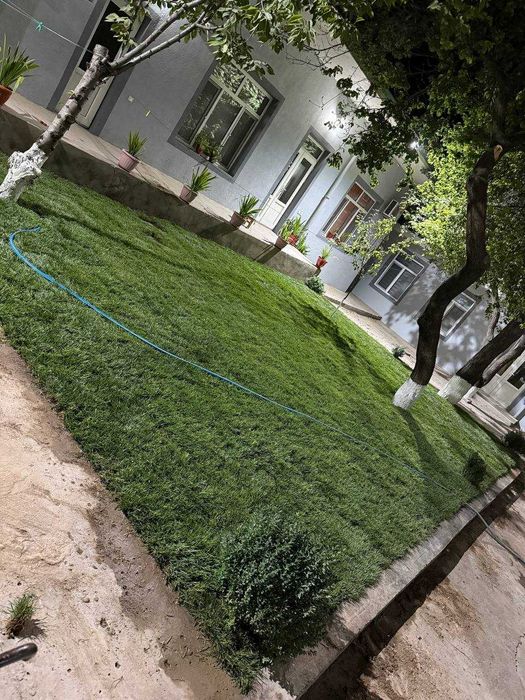 Автополив полив фонтан монтаж установка газон таййор