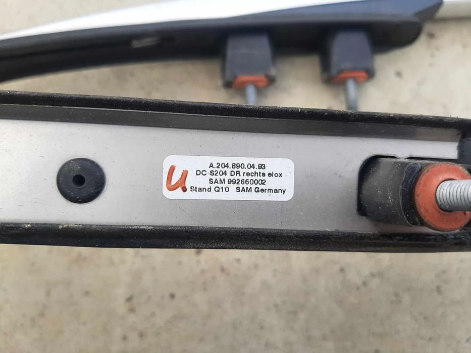 set bare longitudinale capota  mercedes c-class w204 break 2008   a2048900493  a2048900393