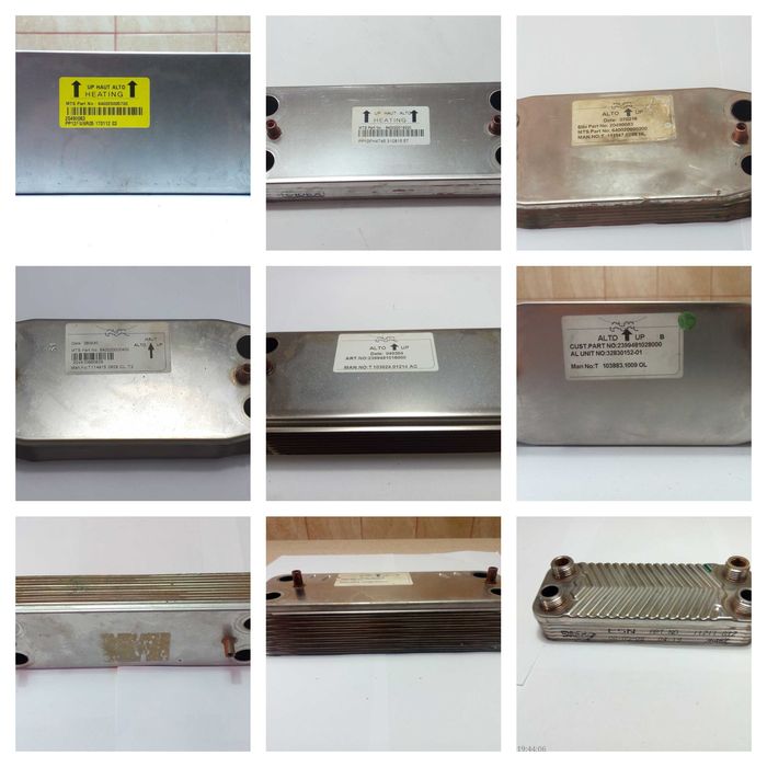 Depozit piese s.h. Schimbatoaere de caldura SECUNDARE