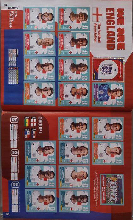 Album Panini World cup 2026 complet