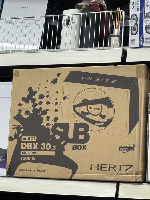 Vând Subwoofer Auto HERTZ DBX 30.3 – 1000W