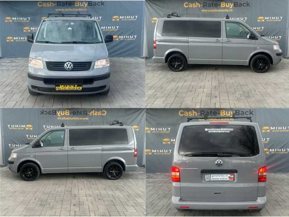 VW Transporter 1.9 Diesel (102 CP) 2009 Euro 4 | Rate fixe | Garantie