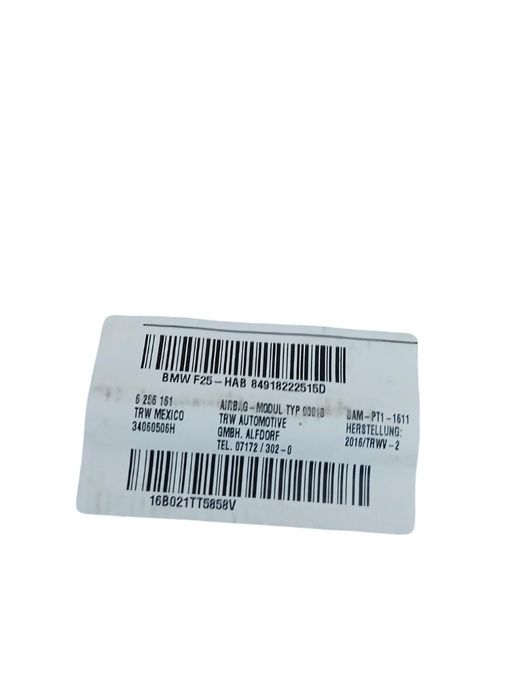 Airbag Cortina Stanga Bmw X3 Ii F25 2010 - 2017 84918222515D