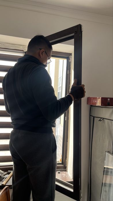 Ремонт пластиковых окон. Регулировка устранение сквозняков