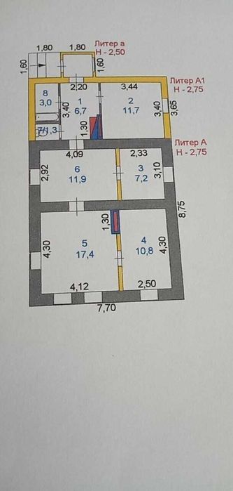 Продам Дом в районе стеклазовода