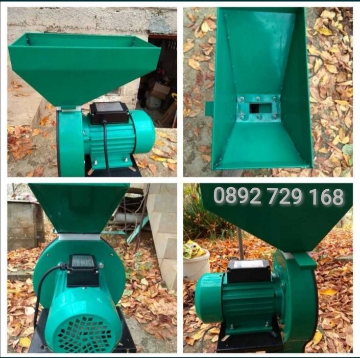 Фуражомелка Ярмомелка за Фураж с 4 Сита 3,9 KW