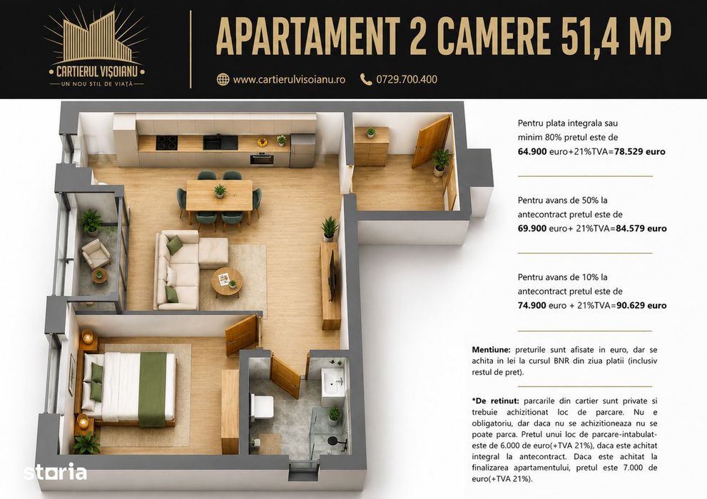 Pret Promo Apart cu 2 camere Nicolina Capat CUG Cartierul Visoianu — fotografia 3