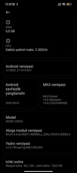 POCO X3 kafolati bilan beriladi.