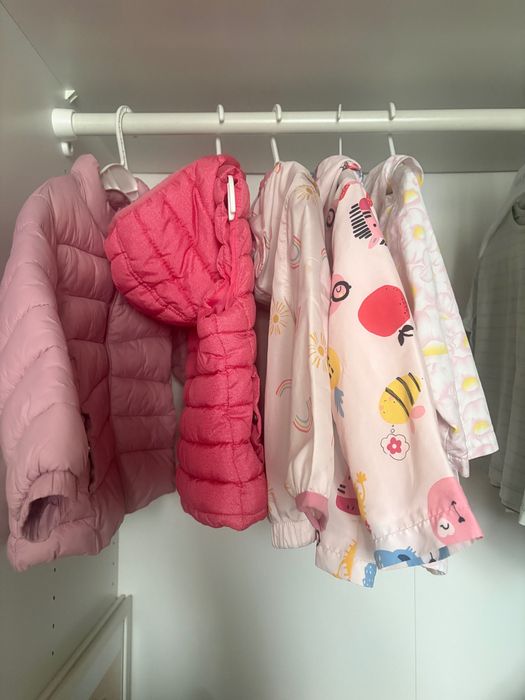 Детски якета и елек пролет момиче 2 год 18-24м