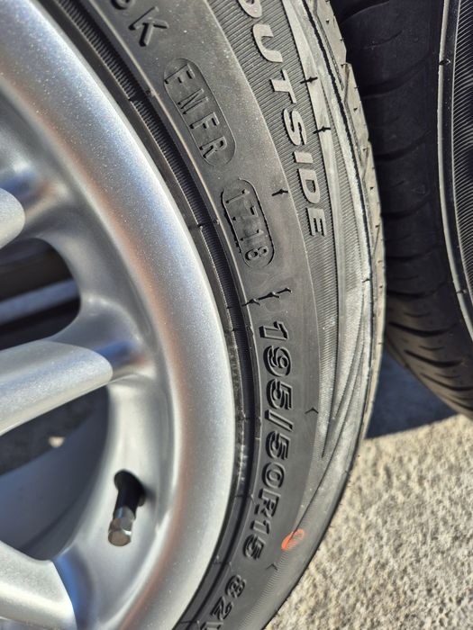 Джанти Azev 15 цола ,4х100 , 7.5j ,et30 , 195/55/15 Vw Honda Opel