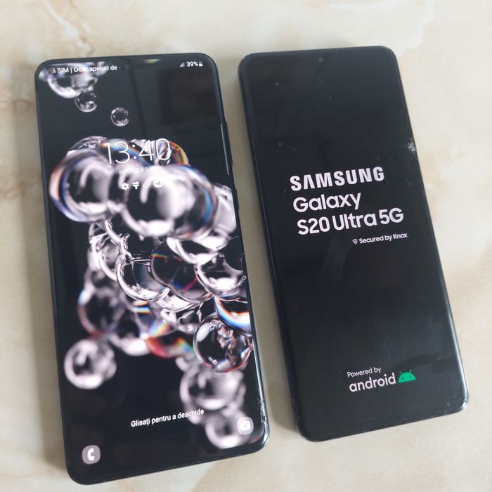 Vând două Samsung Galaxy S20 Ultra 5G [perfect funcționale] //poze reale