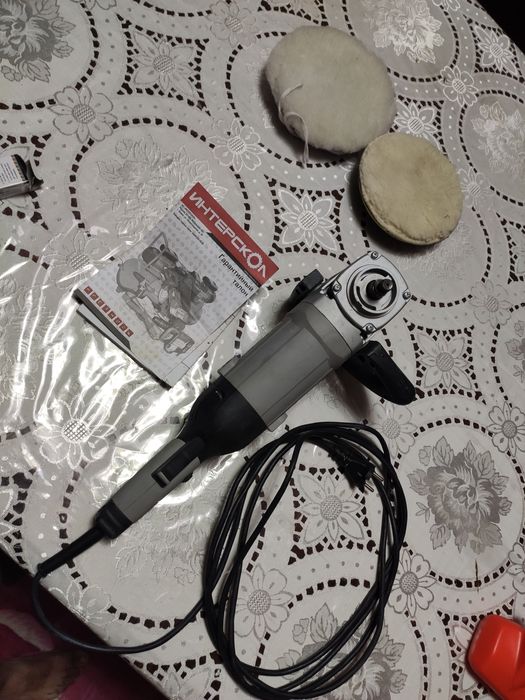 полировальная машинка интерскол УПМ180