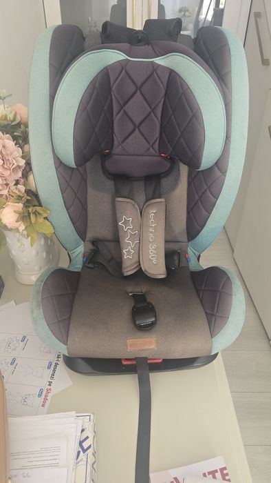 Scaun auto Chipolino Techno 360° Isofix, 0–36 kg, rotativ – stare bună