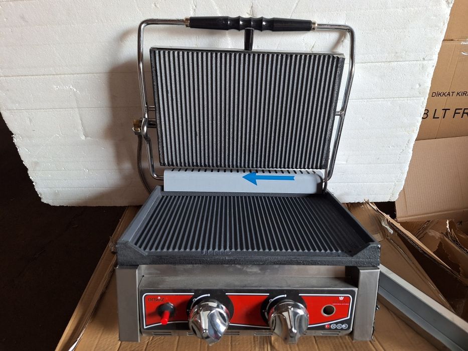 Тостер®преса на газ CE-професионален дюнер ,фритюрник,котлон,скара