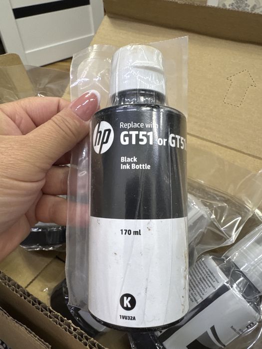 Чернила оригинал GT51 or GT51XL