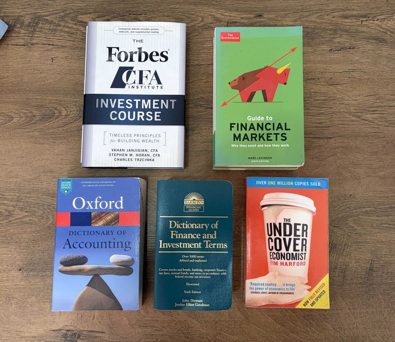 Books and Dictionaries in Finance, Investment, Accounting, Economics