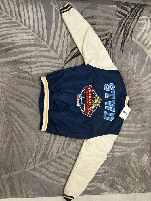 Pull and Bear Stwd кожено bomber яке