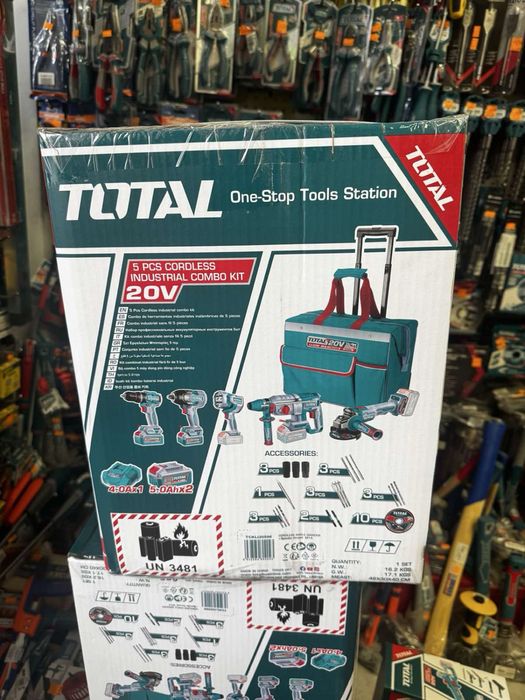 К-т акум.инструменти TOTAL 5 в 1
