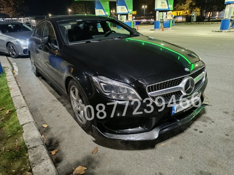 Mercedes CLS W218 W212 Brabus Дифузьор AMG GT Мерцедес ЦЛС АМГ