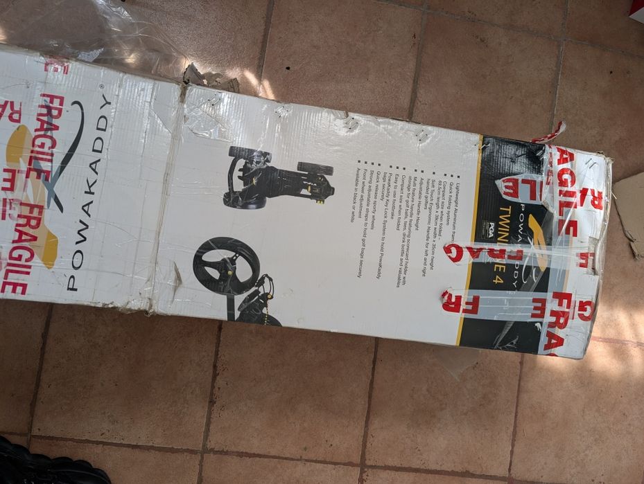 Cărucior golf PowaKaddy TwinLine 4