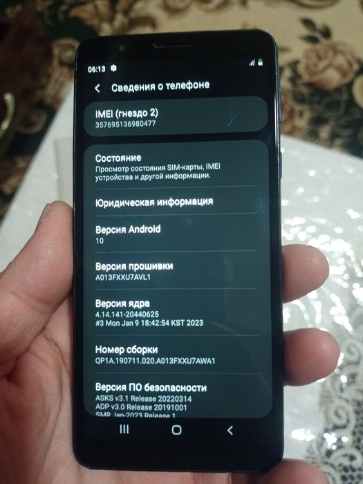 Сотилади Самсунг А 01 коре холати Зур