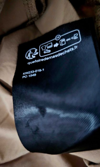 Pantaloni Karl Kani Cargo/Parachute  crem  kaki - Mărimea S