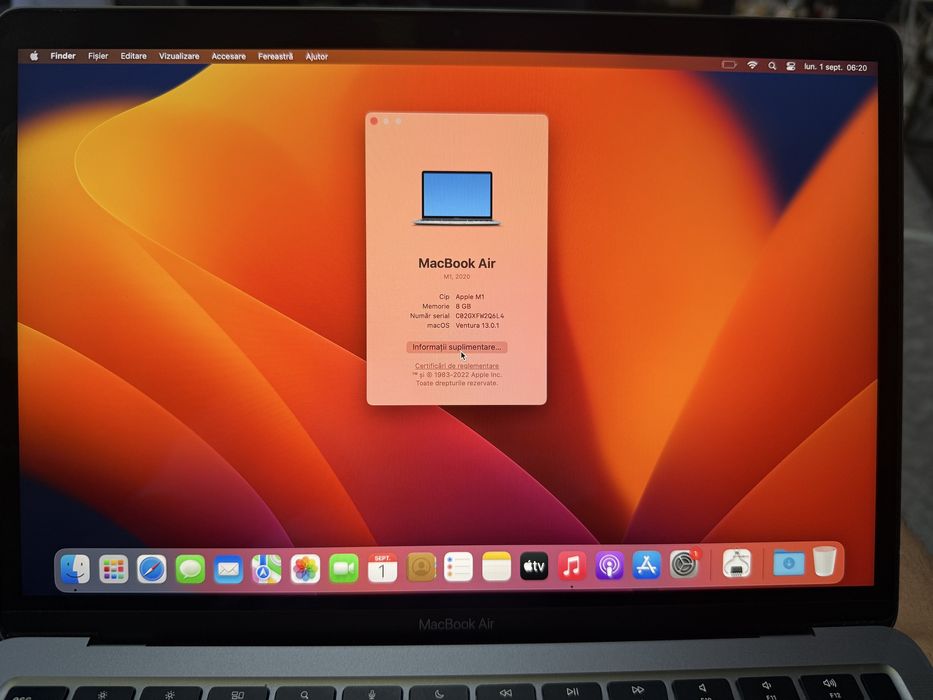 Macbook Air M1 2020