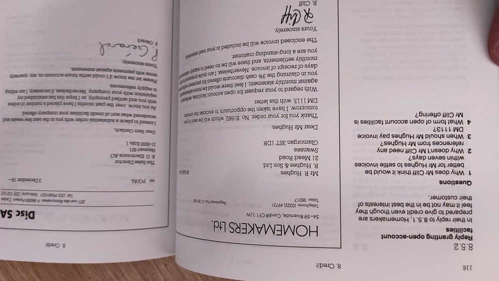 Ghid corespondenta comerciala Oxford: a handbook of Commercial Coresp