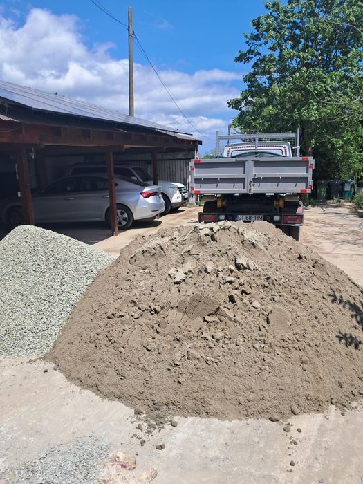 CARIERA OVIDIU nisip piatra balastru pamant vegetal/ umplutură.