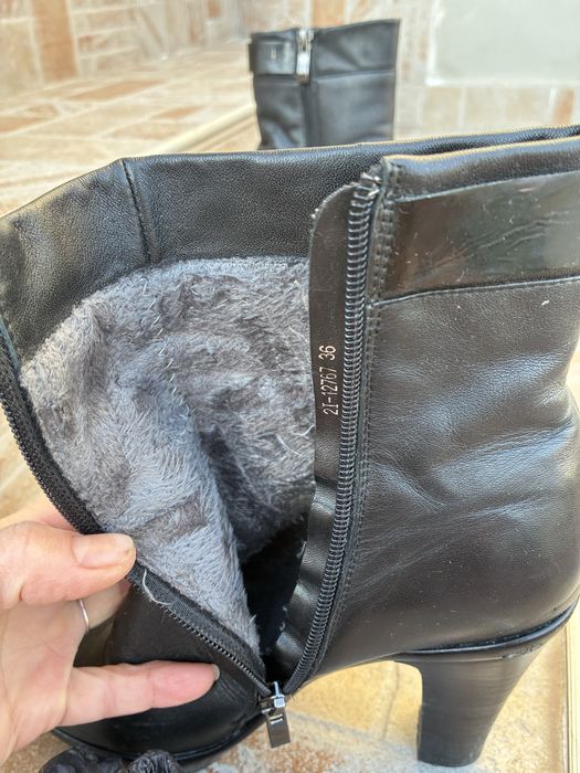 Дамски боти- естествена кожа