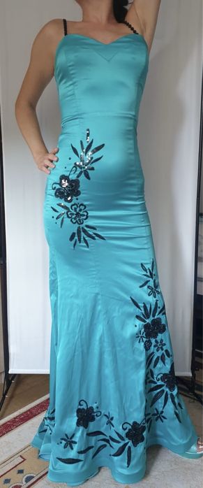 Rochie de ocazie unicat cu broderie