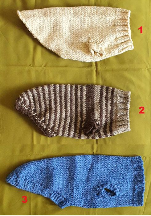 Кучешки плетени дрехи