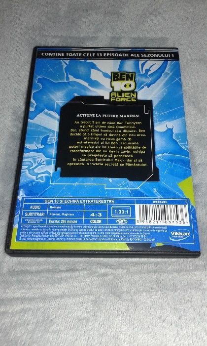 Ben 10 Alien Force: 1ª Temporada Vol. 3 – Braço de Ferro - Ben 10 - DVD  Zona 2 - Compra filmes e DVD na