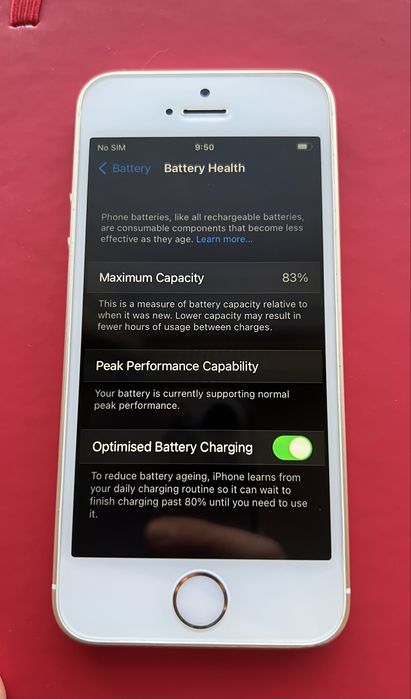 Iphone SE 16 gb gold