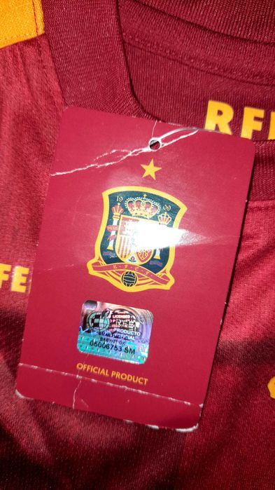 Оригинален екип Испания размер 6м.