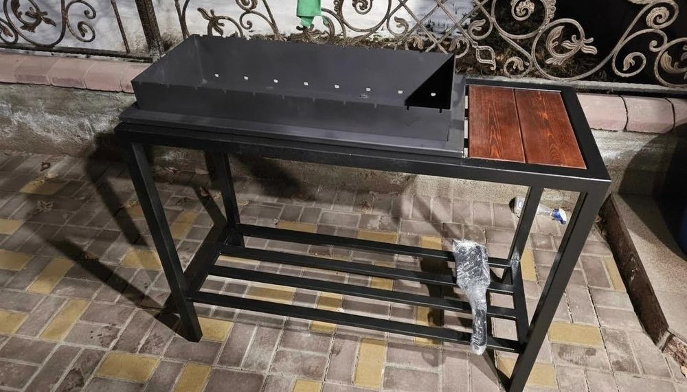 Мангал в стиле лофт