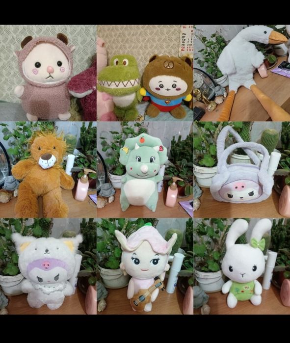 Продам мягкие игрушки.