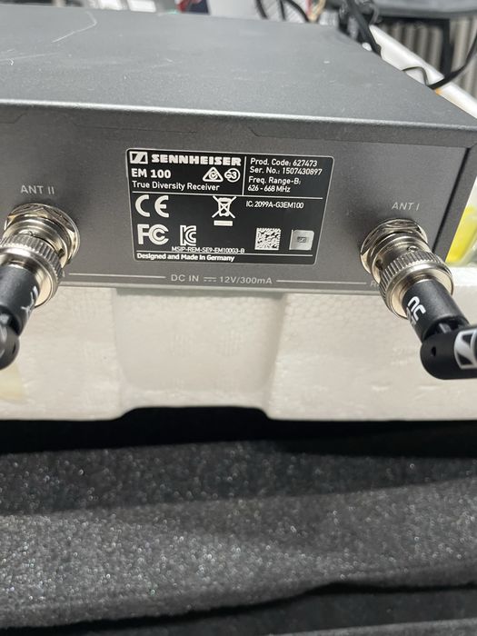 Microfon senheizer g3 dynacord fbt xa shure