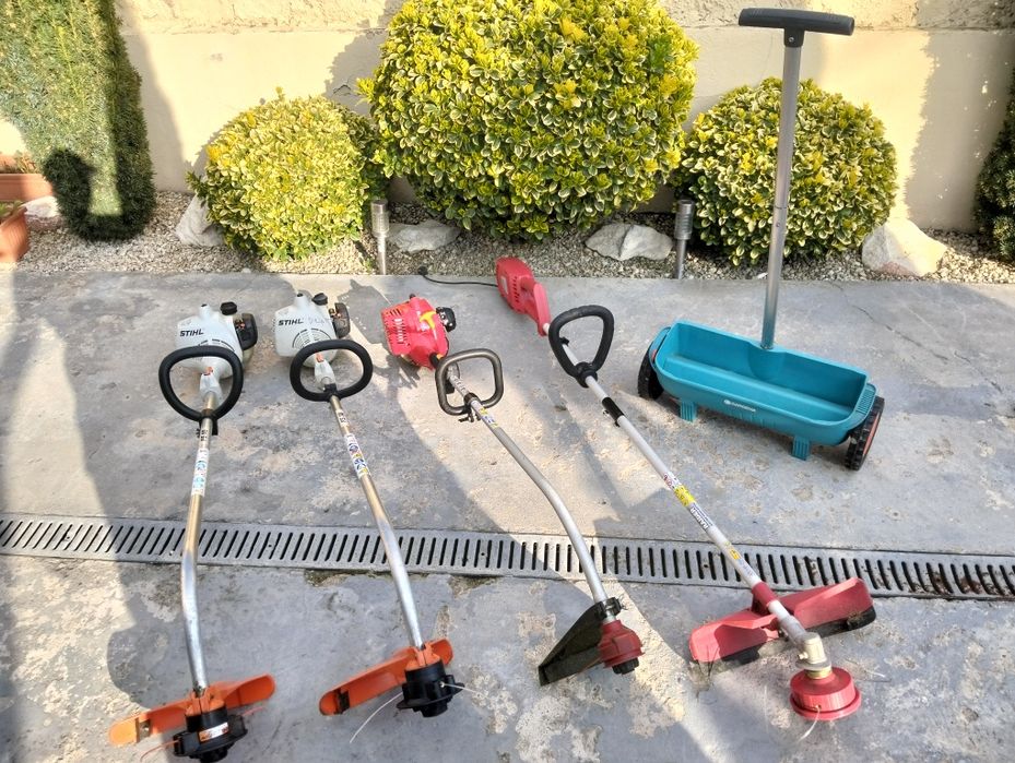 Vând  motocositoare Stihl , Homelite, dozator Gardena