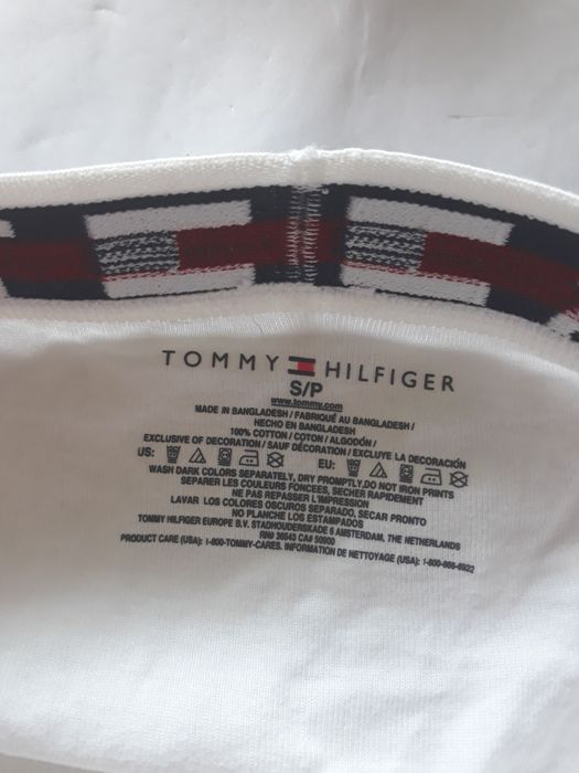 Chiloți albi Tommy Hilfiger nr S originali