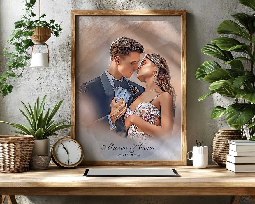 Пастелен Портрет / Маслен портрет / Акварелен портрет