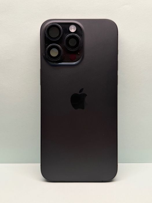 Carcasa originala iPhone 15 Pro Max Negru capac spate original Swap