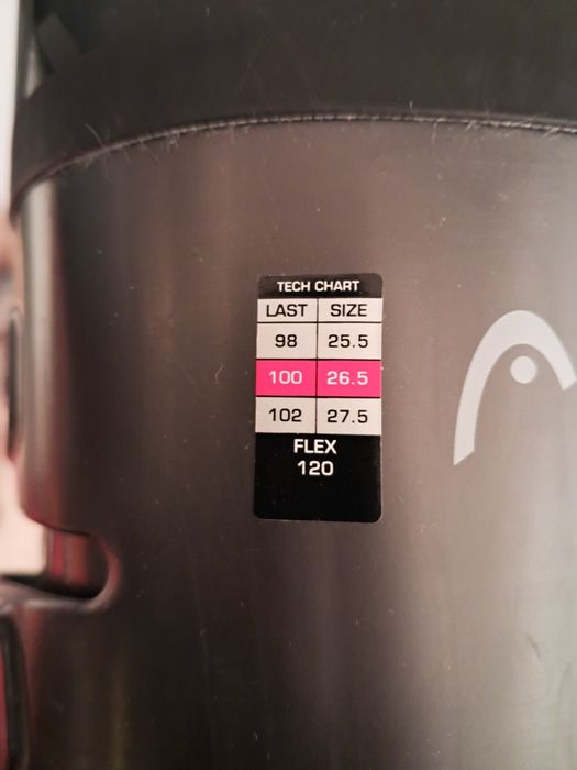 Ски обувки Head Kore за пантене твърдост 120, размер 28.5 (44-45)